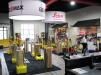 The showroom displays products from Leica Geosystems, Geomax and Seco Manufacturing.