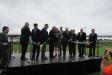 Pennsylvania Turnpike Commission, PennDOT, FHWA and elected officials, including U.S. Rep. Brian Fitzpatrick, cut the ceremonial ribbon Sept. 21, 2018, on Stage 1 of the PA Turnpike/I-95 Interchange project.