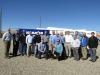 Komatsu executives were on hand for the groundbreaking ceremony in Elko, Nev. (See caption below.)