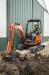 Kubota’s U Series minimum tail-swing excavators feature a counterweight that is close to the width of the tracks.