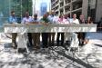 A topping out ceremony was attended by project leaders to commemorate the milestone.
(The Walsh Group photo)