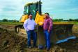 Humberto “Beto” Garcia Jr. (L) and his father Humberto Sr. operate Penitas-based Earthworks Enterprise. Beto is an owner and president while Humberto Sr. is the general superintendent.