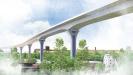 Designed to serve as an elegant landmark, the new Cline Avenue Bridge in East Chicago, Ind., will alleviate traffic congestion and enhance transport connectivity in northwestern Indiana when it opens in 2020.
(Cline Avenue Bridge rendering)