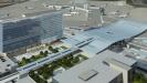 Artist’s rendering of Nashille International Airport’s BNA Vision expansion project from above.