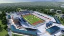 Artist’s rendering of what the $74M Hancock Whitney Stadium complex will look like by the start of the 2020 football season.
(University of South Alabama photo)
