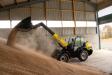 The Gehl ALT950 telescopic articulated loader is ideal for dairy and cattle farms, clearing stables or manure, shifting silage, bale handling, grain handling and trailer transportation.