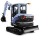 At ConExpo-Con/AGG 2020, Hyundai Construction Equipment Americas exhibited a working prototype of its R35E electric-powered compact excavator, developed in collaboration with Cummins.