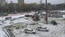 Foundation work on a new $136.6 million federal courthouse in Des Moines is under way.
