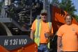 Mike Walsh (L), operator, and Jeff Mertz, foreman, on the Michigan 72 job site.