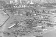 The 1951 flood overtook the Central Industrial District (West Bottoms) neighborhood in Kansas City, Kan., and Kansas City, Mo.
(USACE photo)