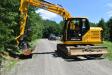 The first JCB 150X Tier IV Final excavator delivered in North America is now being put through its paces in the town of Plymouth, N.Y.