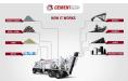 With the Cemen Tech C Series mixers, Bauman’s team was able to batch, measure, mix, pour, record and analyze each job with just the onboard equipment of the machine itself.