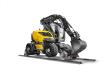 Mecalac's 216MRail is a dedicated compact railroad excavator for railway construction and maintenance. 