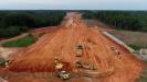 Eutaw Construction Company Inc. crews will be onsite for the construction of MDOT’s $81 million State Route 76 construction in Itawamba County until the end of 2023 as they build a 9-mi. extension of the 4-lane highway.
(Mississippi Department of Transportation photo)