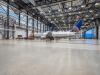 Construction included a plane body hangar and a 25,000-sq.-ft. engine build-up area. 
