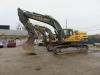 These Volvo excavators were used on the Stanley’s demolition project.
