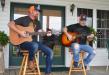 Some great entertainment after the event from country music singer-songwriter Lance Stinson (L) and Chad Gantt.