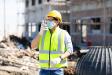 Despite employees getting vaccinated, contractors will still require masks and social distancing on the job site.