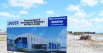 Signs showing the rendering of the new Linder Industrial Machinery facility are up on Alico Road, just east of I-75 in Ft. Myers.