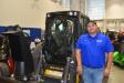 From Clinton Tractor, Ron Young, sales representative, fields questions on the New Holland C332 compact tracked loader.
