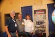 Henderson Products Representative Tim Plante (L) with Art and Debbi Logan of the town of Palatine.
