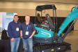 Sunward America’s Kendall Aldridge (L), sales manager, and Kenny Graham, director of service, parts and warranty, introduced the SWE25UF mini-excavator to WOC attendees. Sunward said the SWE25UF offers great power and size at a small footprint, making it ideal for smaller jobs. The company offers a full line of excavators, skid steers, telehandlers and attachments.