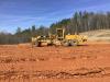 A Cat 16H motor grader works the soil as part of the construction of the future Rockingham Bypass.
(NCDOT photo)