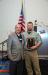 Steve Meyers (R) receives the ACPA Safe Operator of the Year Award from ACPA board president Gary Brown.