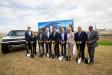 Fort Worth Mayor Mattie Parker (third from R) participates in the groundbreaking ceremony for part of a $700 million investment of new MP Materials facility in Fort Worth, Texas. The new facility is the first of its kind in the U.S. that will fully restore the country’s rare earth magnetics supply chain.