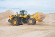 A High Roller Sand operator moves material with a Komatsu WA500-8 wheel loader. “Across the board, the Komatsu loaders have been the most cost-effective machines we have ever used,” said Jack Parmley, superintendent.
(Kirby-Smith Machinery photo)
