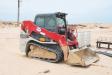 High Roller Sand uses Takeuchi TL10V2 compact track loaders for cleanup around the 115 Plant.
(Kirby-Smith Machinery photo)