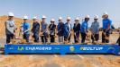 Officials from the Los Angeles Chargers and the city of El Segundo celebrated the groundbreaking ceremony of the NFL team’s new $276 million facility.
(Courtesy of Los Angeles Chargers)