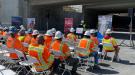 The withdrawal recognized the month of May as Mental Health Awareness Month.  Flatiron halted construction for an hour as workers learned to recognize the signs and symptoms of substance abuse and mental health disorders, including suicidal ideation, which construction workers are disproportionately likely to suffer from.  (California AGC photo)