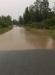 Seen here is Torrey Road looking toward Little Canada Road. A 45-minute shower left a lot of water behind.