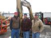 The Bjoin family and owners of Bjoin Limestone came to see if they could find a deal on some of the machines at the Jan. 23 auction. (L-R) are Chris, John and Paul Bjoin.
 