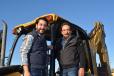Tony (L) and Alex Higuera, farmers from Los Mochis, Mexico, are in the  