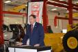Utah Gov. Gary Herbert emphasizes the partnership of industry, education and government in making Diesel Tech possible. 