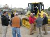 Guided demos of the Komatsu Intelligent Control machines and “breakout” presentations of other available grade control items were provided. 