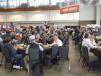 The food court, much like the show floor, was well populated with attendees and exhibitors.
 