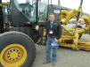 Tony Garza, Tierra Equipment of Houston, Texas, is interested in adding this Cat 140G motorgrader to his fleet. 
 