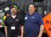 Kelly Goodpastor (L) and Chris Tabor of Bridgeport Equipment & Tools Sales had a variety of equipment and products on hand at the show. 