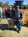 Glenn Gentry (L) of ATC Site Construction in North Augusta, S.C., and Brian Ligon, Big Dog Disposal in Augusta, Ga., were both interested in the selection of low hour wheel loaders. 