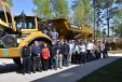On Wednesday, April 6, approximately 25 students from the automotive program at Broughton High School and the Diesel Tech program at Wilkes Community College visited ASC Construction Equipment USA. 
