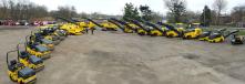 Stephenson’s Prospect Park, Pa., location has the entire Bomag heavy highway asphalt line on display, from the powerful and diverse mills to its Cedarapids pavers to the intelligent compaction rollers featuring the Economizer and TanGo Oscillation. 