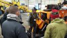 At the events Stephenson Equipment likes to have technicians like Jeff Emlet available for the attendees to answer questions and offer maintenance and set-up tips that can add years of smooth operation to their LeeBoy machine. 