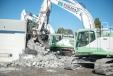 FERMA’s fleet of Volvo EC350EL excavators are modified to match jobsite requirements. 