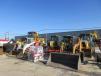 Construction equipment, including dozers and loaders, also were offered for sale. 