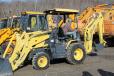 This Yanmar CBL-40 backhoe was a popular item at the sale. 