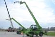 Featured items during the event included the Merlo Roto 45.21 MCSS and the Merlo 120.10HM. 