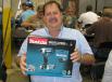 Alan Densmore of Alan Densmore Inc. Contractors, Suwannee, Ga., came for lunch and went back to work with a new Makita cordless impact driver, one of the prize drawings during the event. 